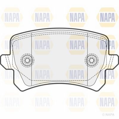 Brake Pad Set NAPA PBP7591