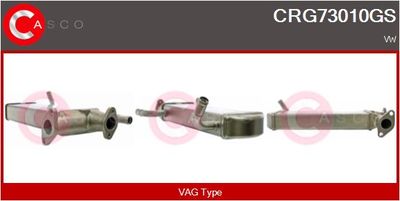 Chladič, recirkulace spalin CASCO CRG73010GS