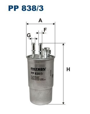 Fuel Filter PP 838/3