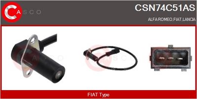 SENZOR IMPULSURI ARBORE COTIT CASCO CSN74C51AS