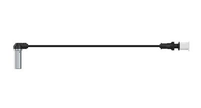 ABS-sensor Achter Links/Rechts (hoekig, 1400mm, aansluiting: HDSCS Code B, 2pin)