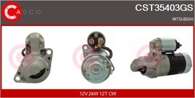 Стартер CASCO CST35403GS для MITSUBISHI ASX