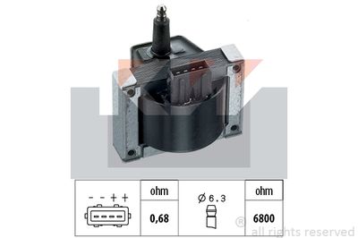 Катушка зажигания KW 470 155 для CITROËN AX