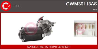 CASCO CWM30113AS Двигатель стеклоочистителя  для FIAT (Фиат)