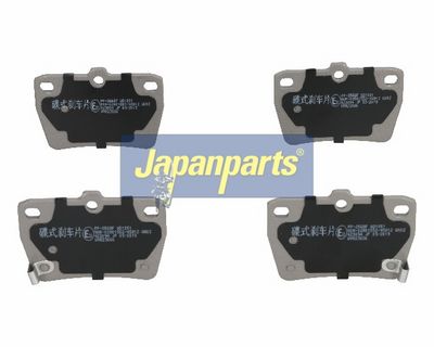 JAPANPARTS Stabdžių trinkelių rinkinys, diskinis stabdys