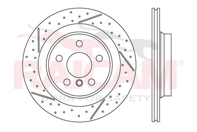 RAICAM RD01584 Тормозные диски для MINI MINI CLUBMAN (F54) Cooper S ALL4 RAICAM RD01584 Тормозные диски для MINI MINI CLUBMAN (F54) Cooper S ALL4