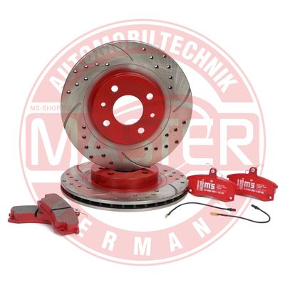 Zestaw do hamulców, hamulce tarczowe MASTER-SPORT GERMANY 201421450