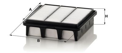 LUFTFILTER MANN-FILTER C23006 1