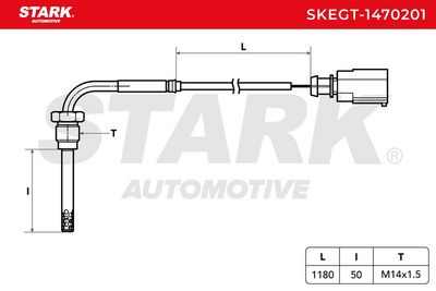 датчик, температура на изгорелите газове STARK SKEGT-1470201