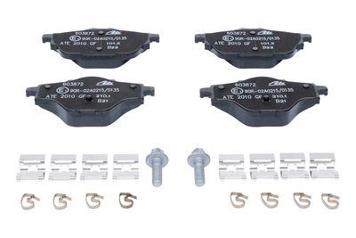 Brake Pad Set, disc brake 13.0460-3872.2