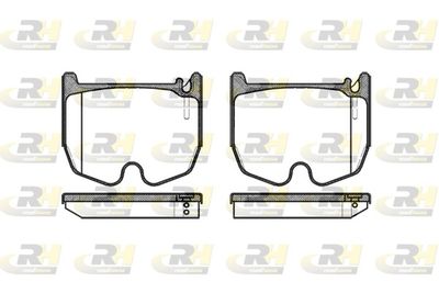 Bremsbelagsatz, Scheibenbremse