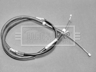 Тросик, cтояночный тормоз BORG & BECK BKB1611 для TOYOTA STARLET