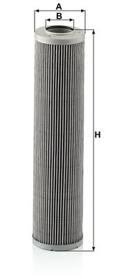 Hydraulisch filter (patroon) past: BOMAG BC 572RB, BC 672RB, BC 672RB-2, BC 772RB, BC 772RS