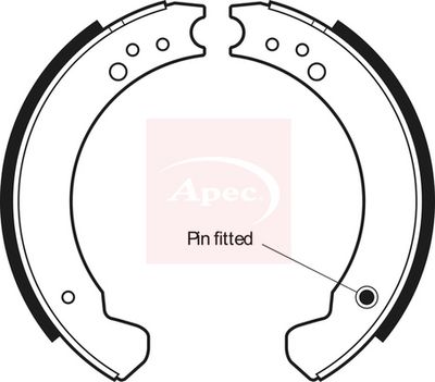 APEC Brake Shoe Set SHU267