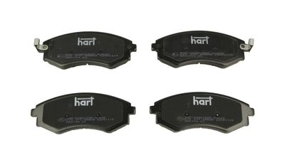 Комплект тормозных колодок, дисковый тормоз HART 215 277 для HYUNDAI MATRIX