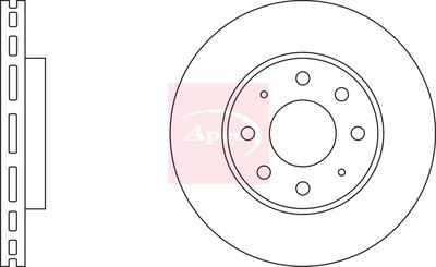 APEC Brake Disc DSK2142