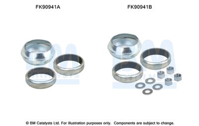 Монтажный комплект, катализатор BM CATALYSTS FK90941 для JAGUAR XJ