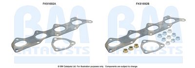 Монтажен комплект, катализатор BM Catalysts FK91692