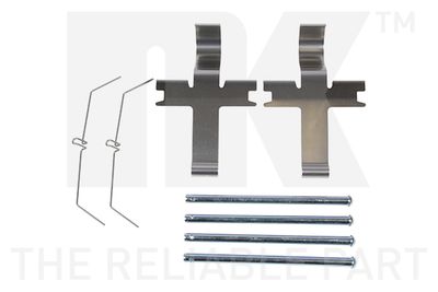 Комплектующие, колодки дискового тормоза NK 7945051 для TOYOTA LAND CRUISER
