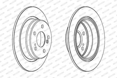 DISC FRANA FERODO DDF548