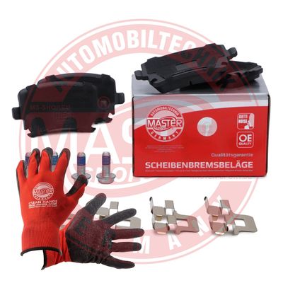 Zestaw klocków hamulcowych, hamulce tarczowe MASTER-SPORT GERMANY 13046028802T-SET-MSP