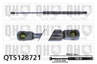 QUINTON HAZELL QTS128721 Амортизатор багажника и капота  для AUDI TT (Ауди Тт)