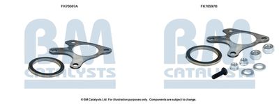 Монтажен комплект, изпускателна тръба BM Catalysts FK70597