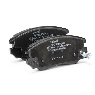 BREMSBELAGSATZ SCHEIBENBREMSE DELPHI LP2080 35