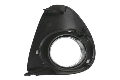 Voorbumper afdekking Voor Links (met mistlampgaten) past: TOYOTA AVENSIS T27 01.12-07.15