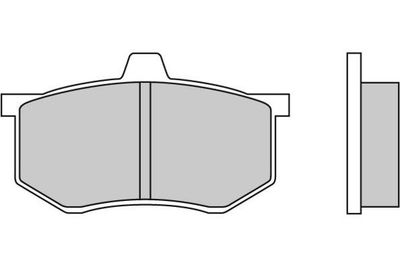 Комплект тормозных колодок, дисковый тормоз E.T.F. 12-0140 для SEAT 127