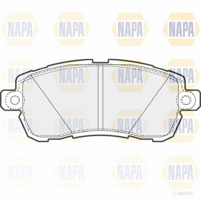 Brake Pad Set NAPA PBP7097