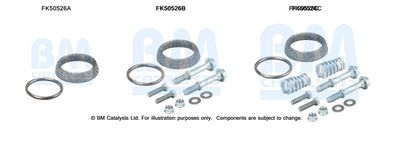 Монтажен комплект, изпускателна тръба BM Catalysts FK50526