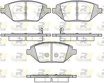 Комплект тормозных колодок, дисковый тормоз ROADHOUSE 21686.02 для OPEL KARL