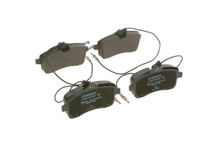 Remblokken set Voor , past: PEUGEOT 407 1.6D-2.0D 03.04-02.11