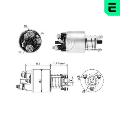 SOLENOID ELECTROMOTOR