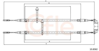 CABLU FRANA DE PARCARE