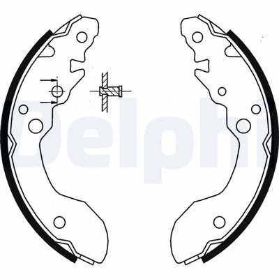 SET SABOTI FRANA DELPHI LS1856