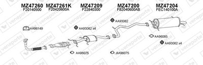 ABGASANLAGE VENEPORTE 470019
