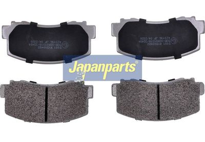 JAPANPARTS Stabdžių trinkelių rinkinys, diskinis stabdys