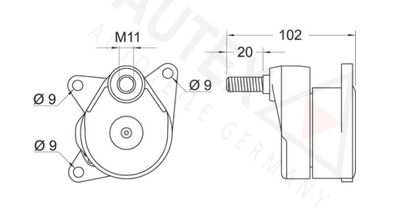 INTINZATOR CUREA CUREA DISTRIBUTIE AUTEX 601466 1
