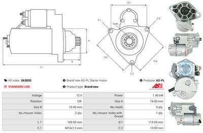 STARTER AS-PL S6383S 4