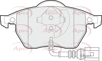 Brake Pad Set APEC PAD1110