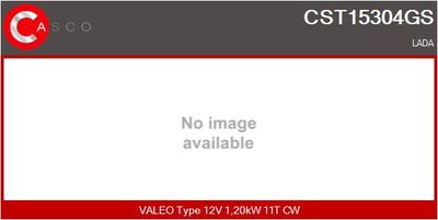 CASCO CST15304GS Стартер  для LADA PRIORA (Лада Приора)