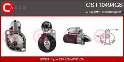 Стартер CASCO CST10494GS для ALFA ROMEO ALFETTA