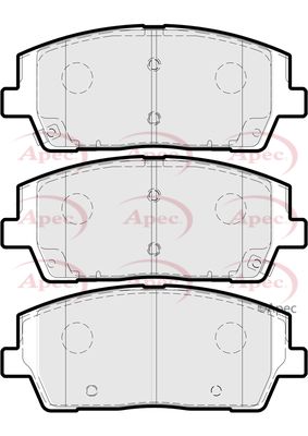 Brake Pad Set APEC PAD2312