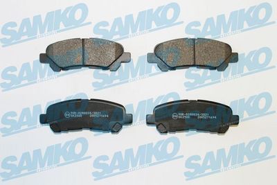 Комплект тормозных колодок, дисковый тормоз SAMKO 5SP1694 для TOYOTA (GAC) HIGHLANDER