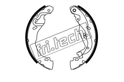 Zestaw szczęk hamulcowych FRI.TECH. 1253.749