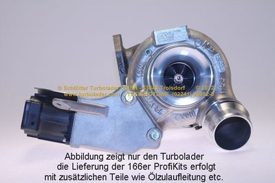 COMPRESOR SISTEM DE SUPRAALIMENTARE SCHLÜTTER TURBOLADER 16605225 3