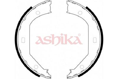 комплект спирачна челюст ASHIKA 55-00-0102