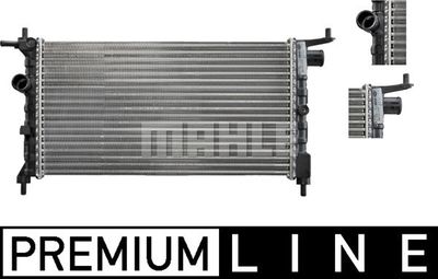 MAHLE CR 268 000P Радиатор охлаждения двигателя для OPEL CORSA B Фургон/хетчбэк (S93)